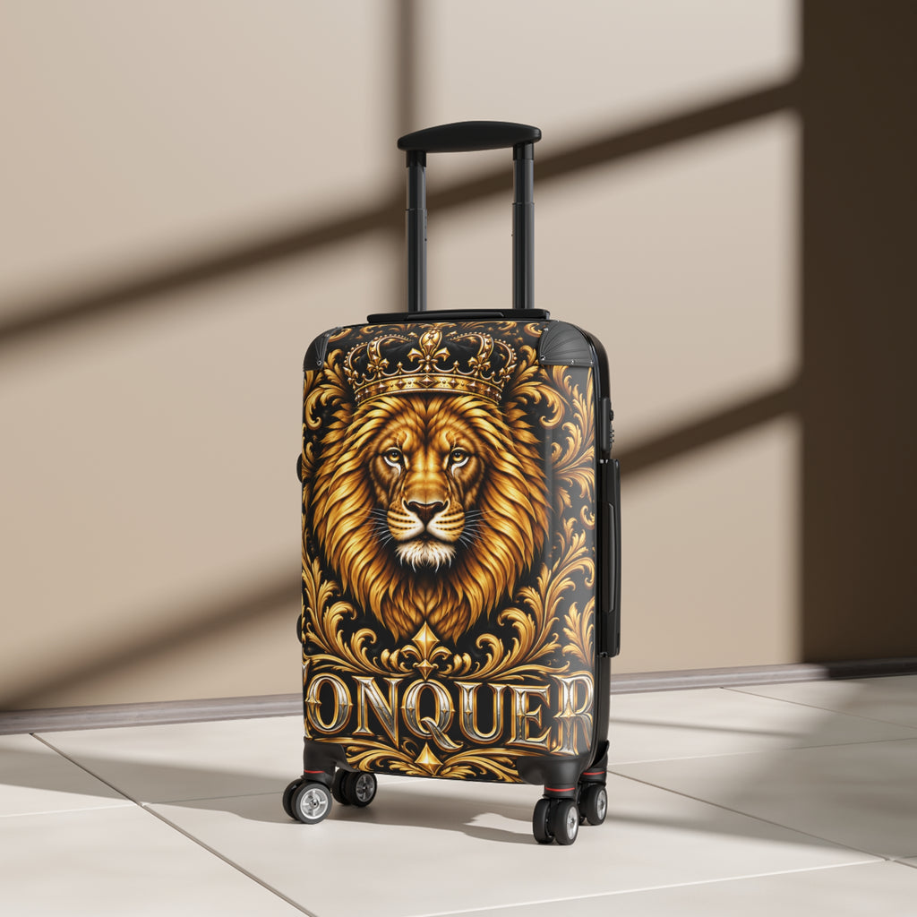 Jesus Strength Lion Christian Suitcase