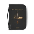 Bible Cover — "Pray • Prepare • Execute" Sword & Open Bible Zippered Cover LegacyForged™