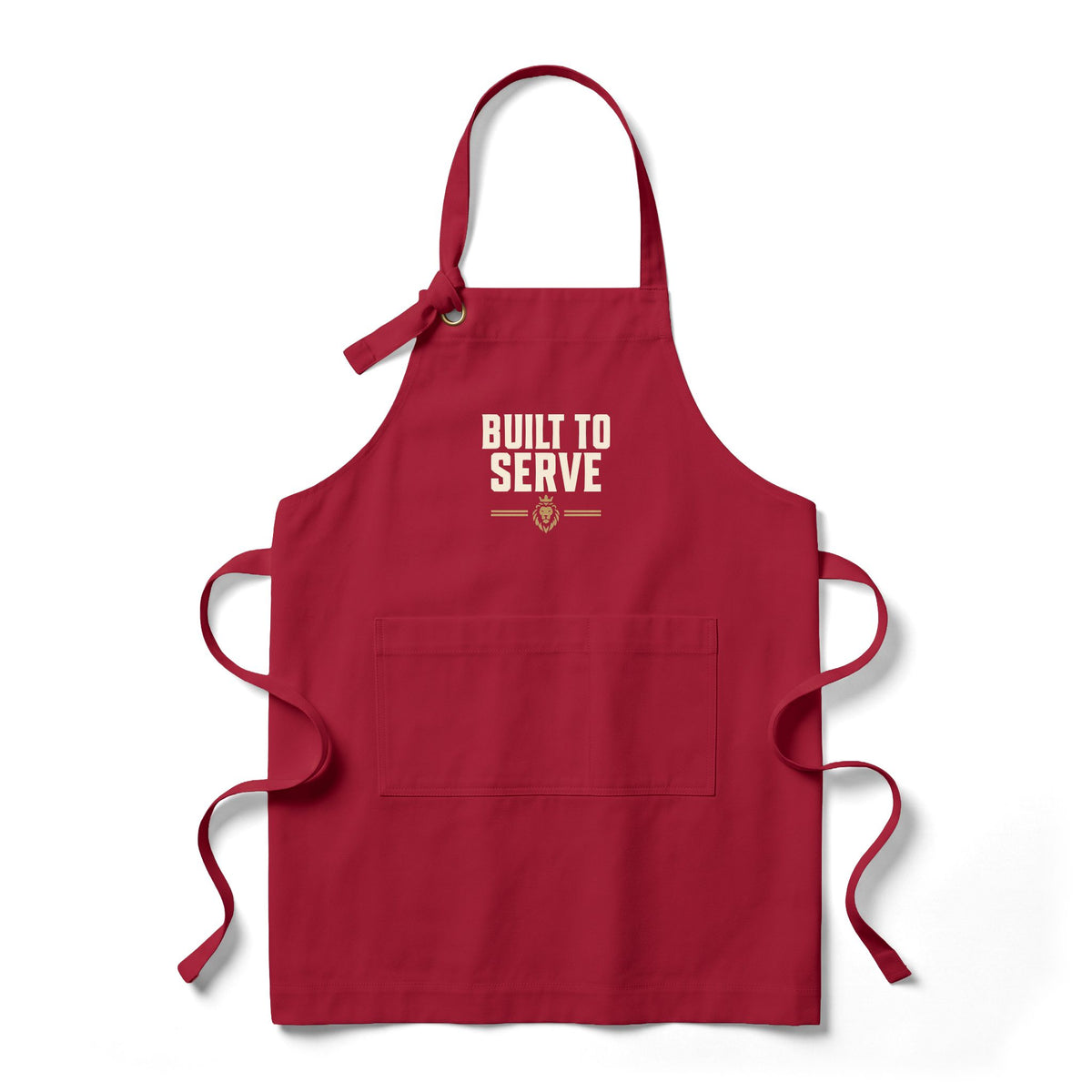 Built to Serve Bib Apron — Heavy Twill Cooking & BBQ Apron LegacyForged™