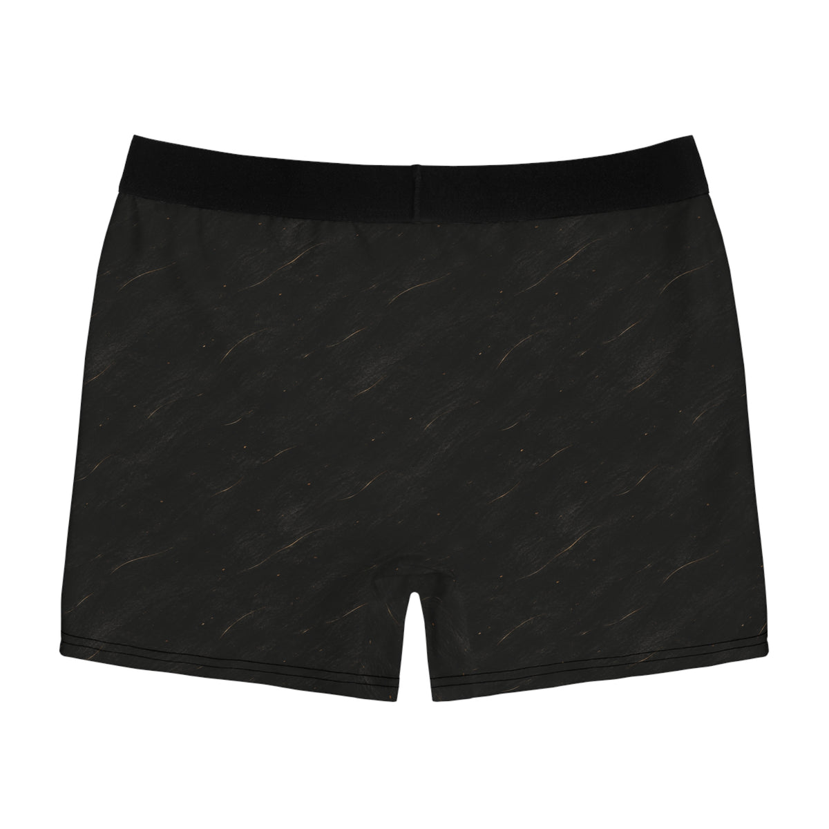Men's Boxer Briefs — 'Forged in Faith, Built to Reign' Black Athletic Underwear LegacyForged™