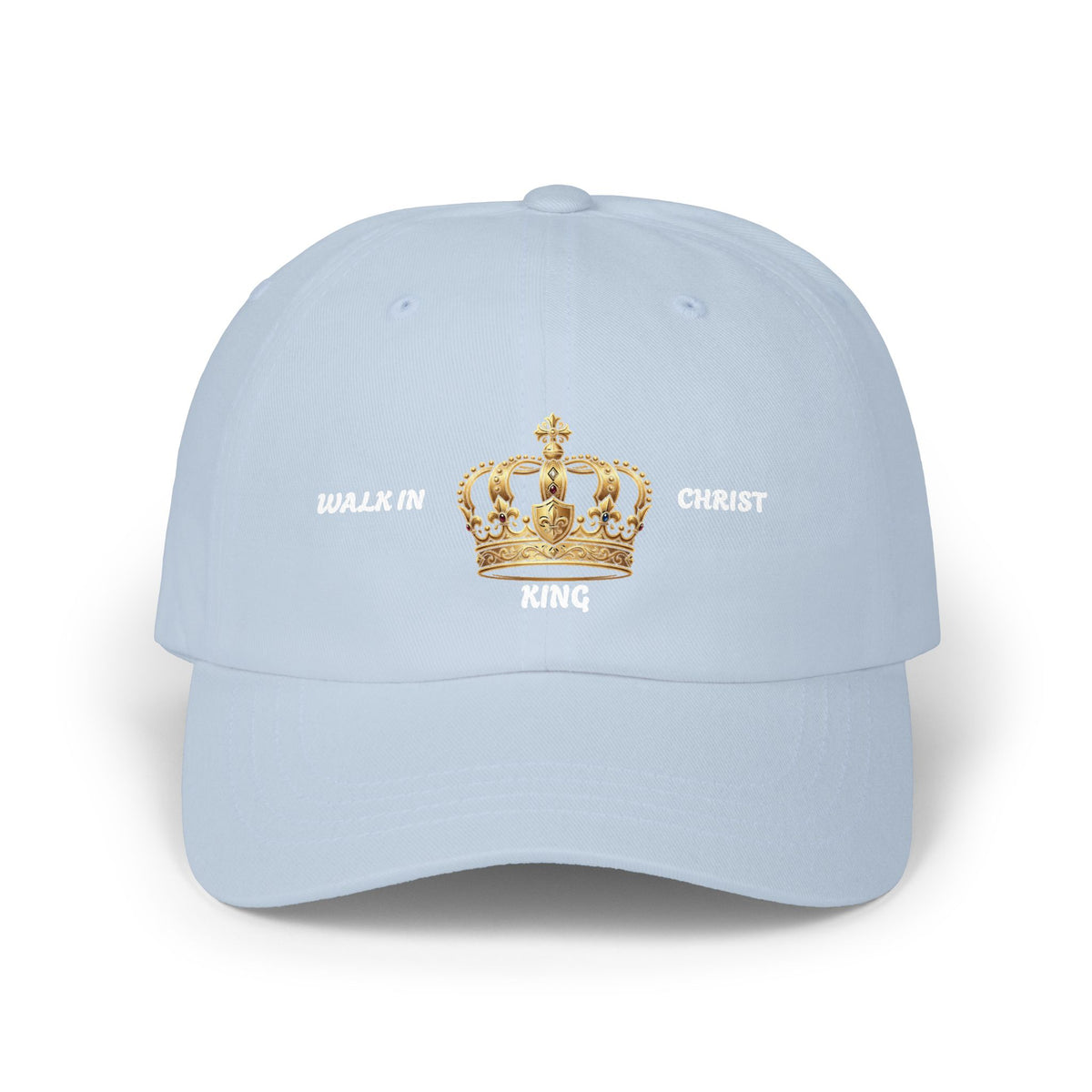 Gold Crown Dad Cap — Classic Embroidered Baseball Hat