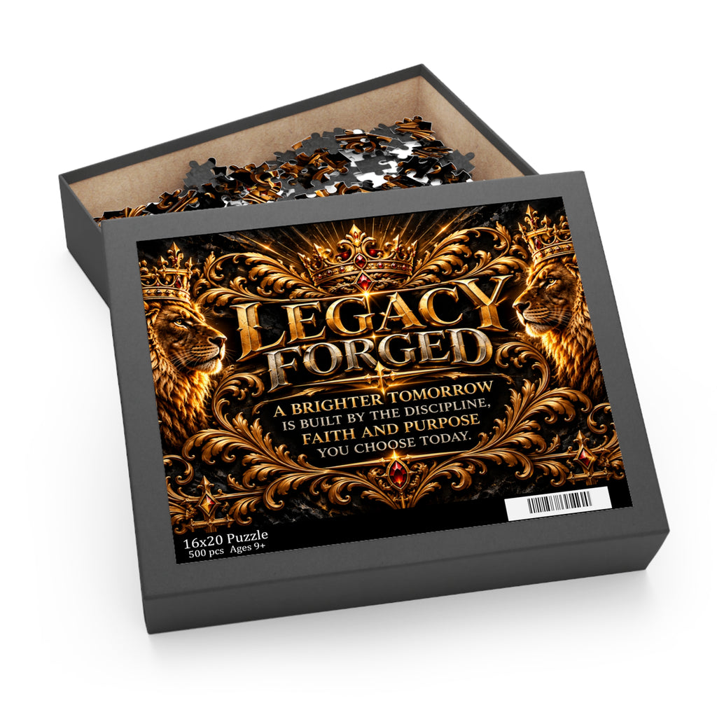 Legacy Forged Inspirational 500-Piece Puzzle