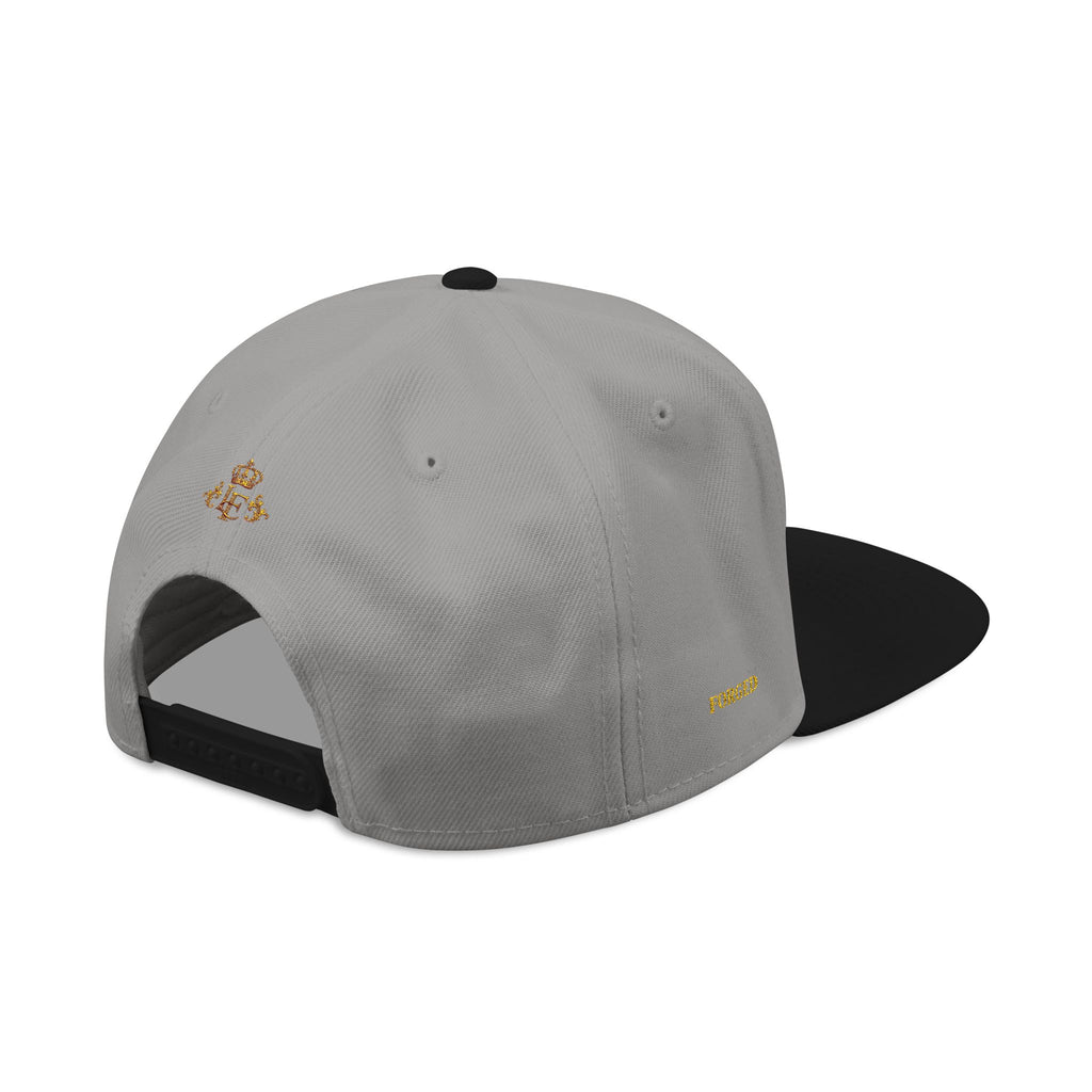 Embroidered Lion Crest Snapback Hat