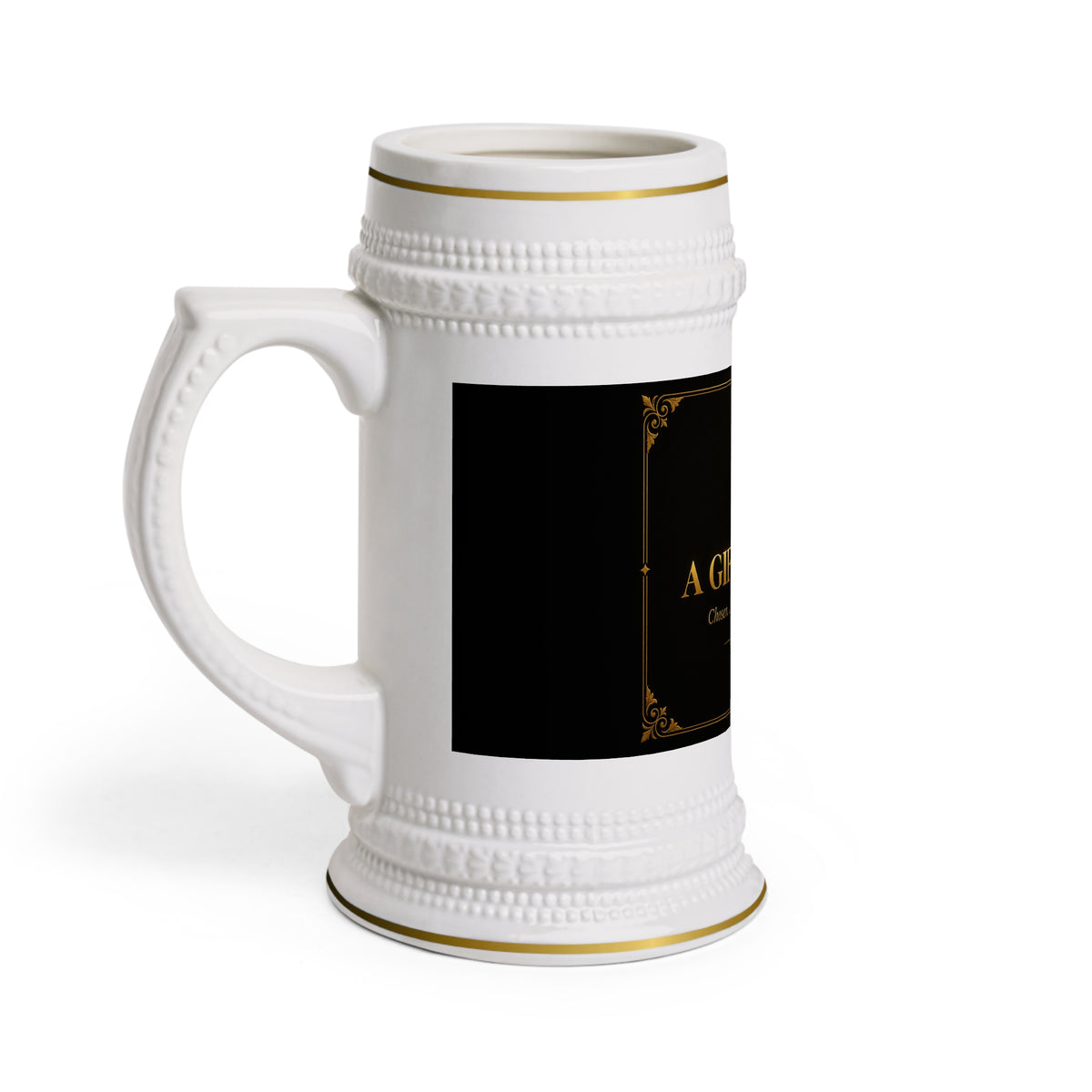 A Gift for a Lion Beer Stein Mug – Regal Zodiac Birthday Gift