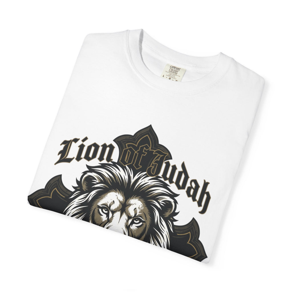 Lion of Judah T-Shirt — Vintage Religious Lion Graphic Tee ("Ultimate Eternal Legacy")