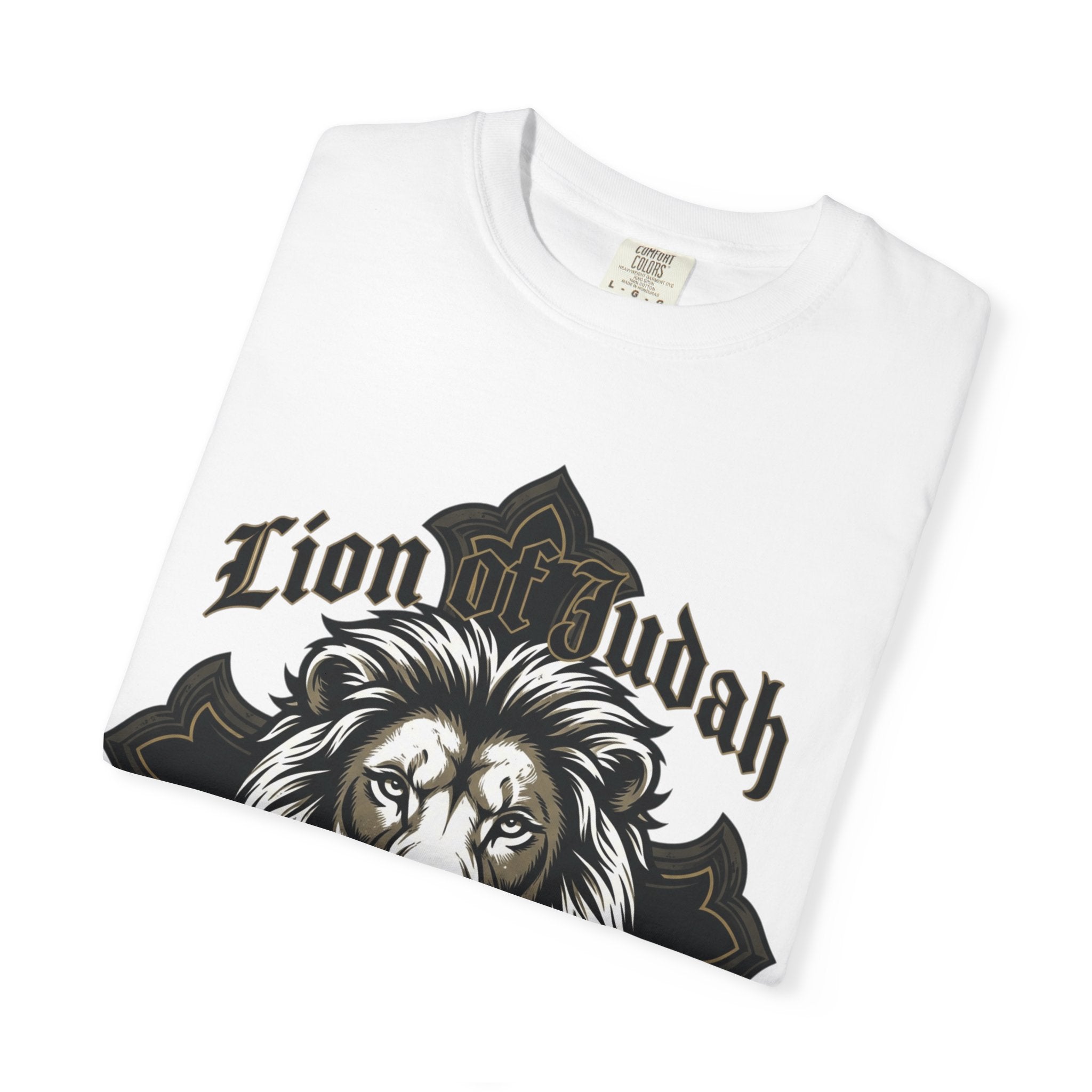 Lion of Judah T-Shirt — Vintage Religious Lion Graphic Tee ("Ultimate Eternal Legacy")