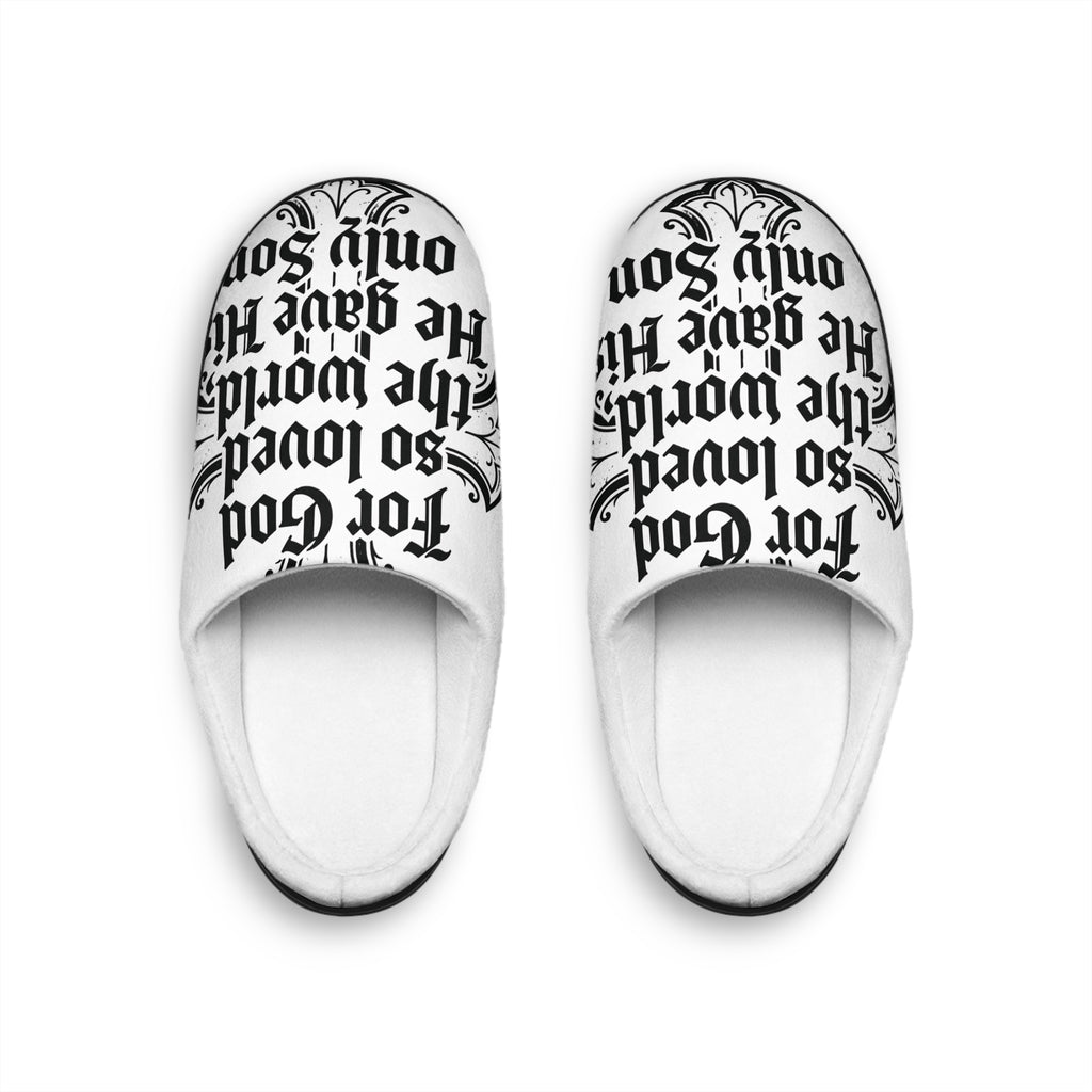 John 3:16 Indoor Slippers