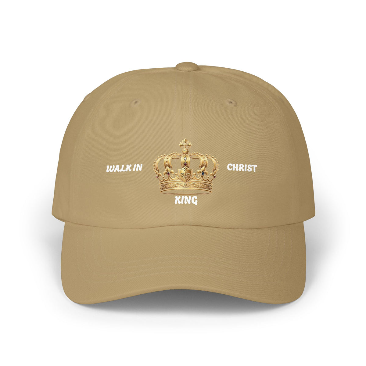 Gold Crown Dad Cap — Classic Embroidered Baseball Hat