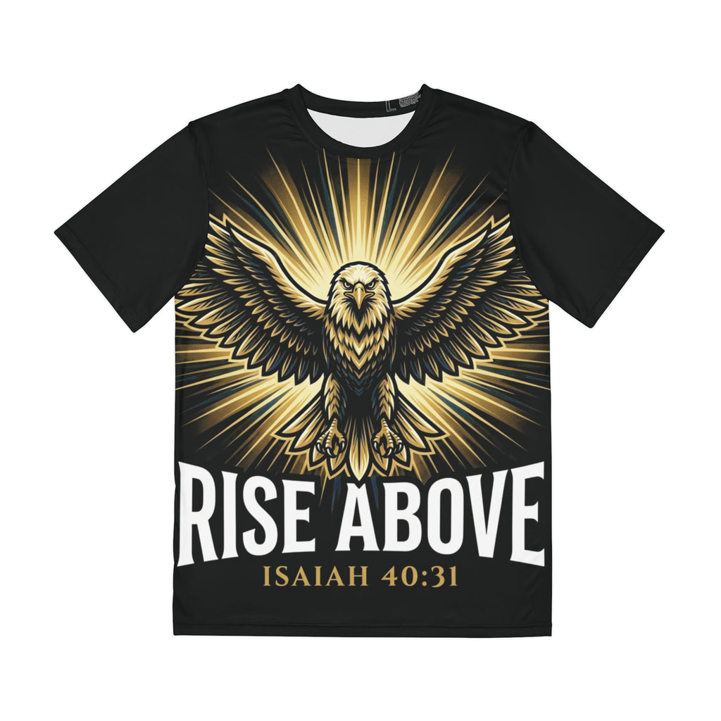 Rise Above Isaiah 40:31 Eagle T-Shirt