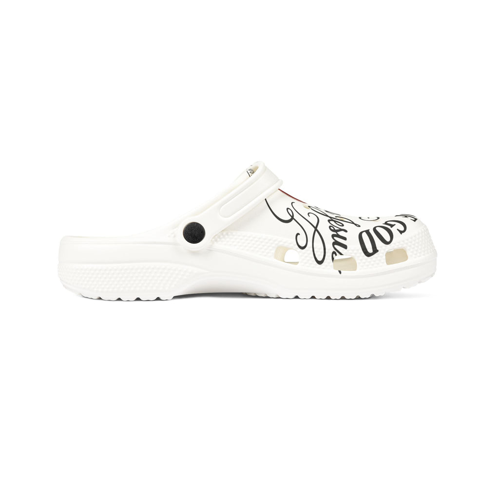 Woman of God 'I Love You Jesus' EVA Foam Clogs