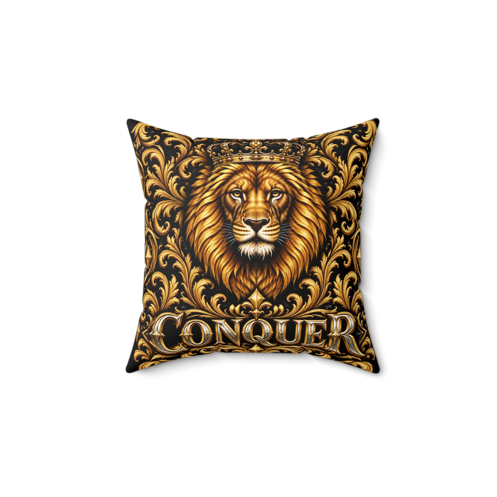 Conquer Lion Decorative Pillow