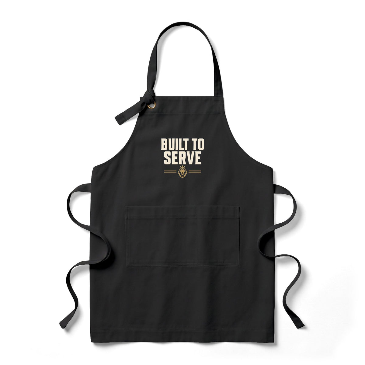 Built to Serve Bib Apron — Heavy Twill Cooking & BBQ Apron LegacyForged™