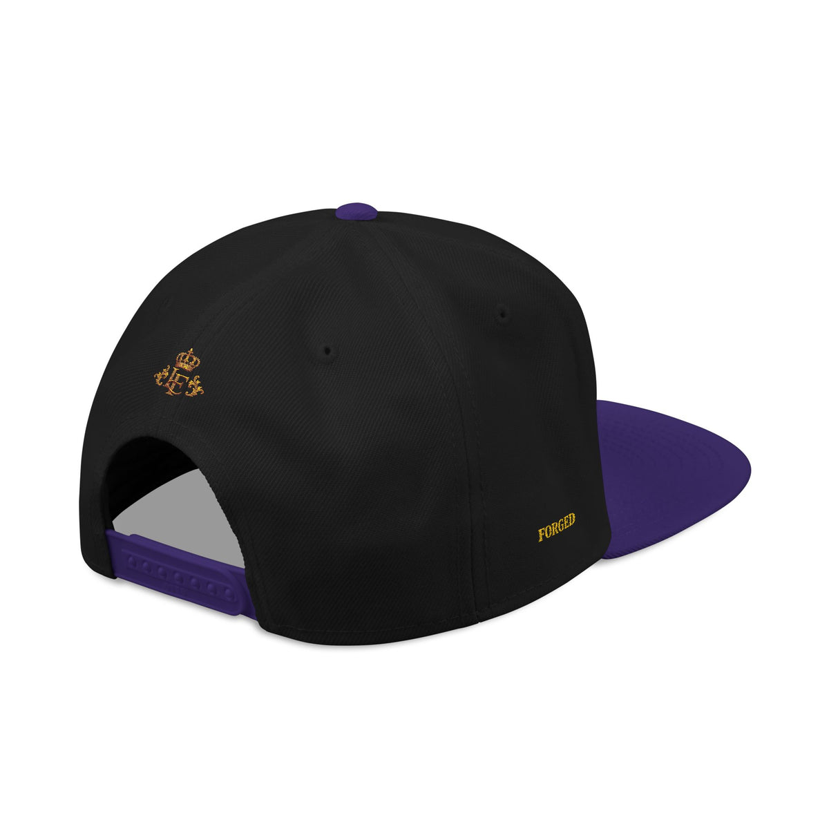 Embroidered Lion Crest Snapback Hat
