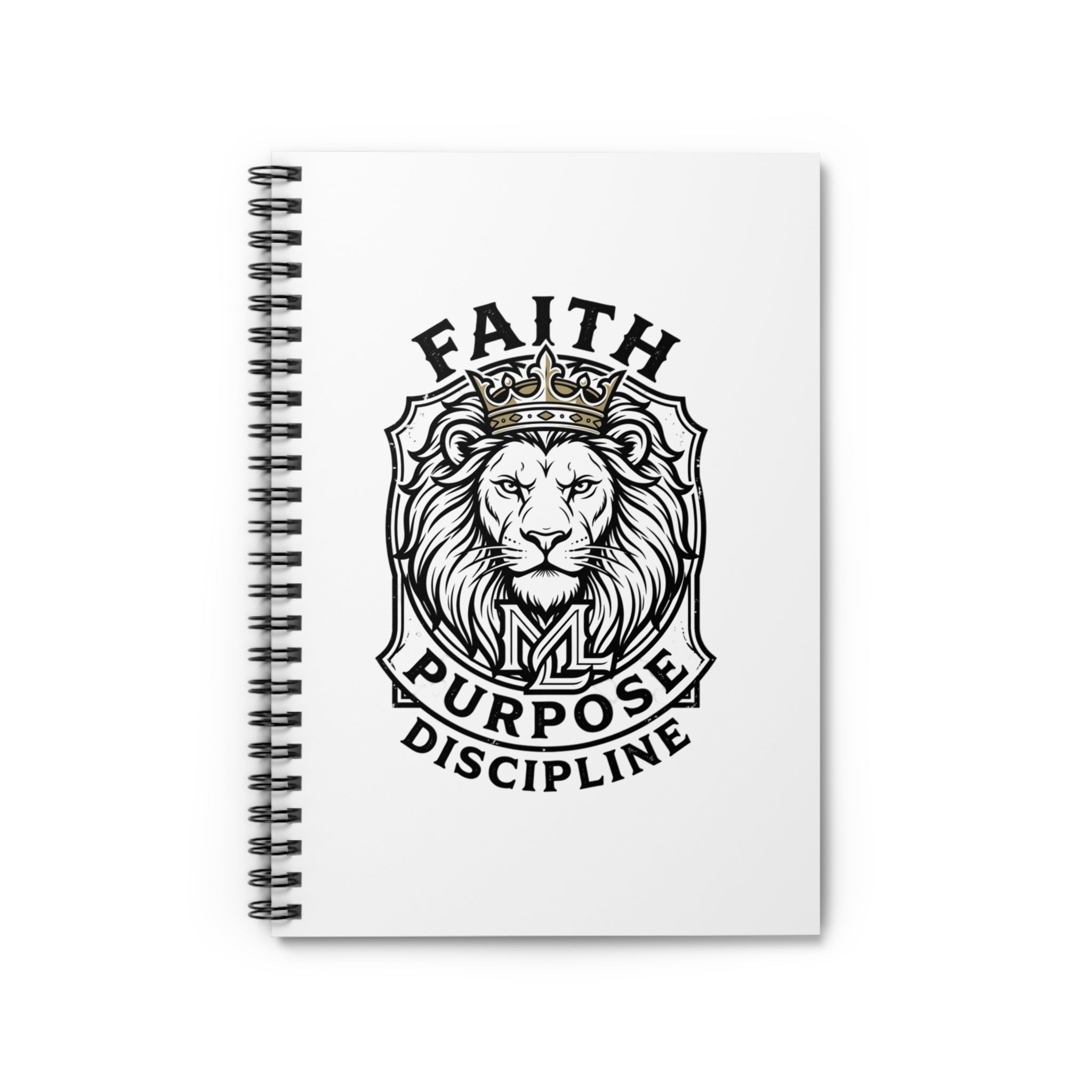 Legacy Forged Spiral Notebook — Write the Vision, Make It Plain