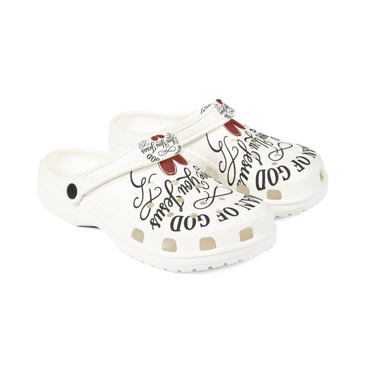 Woman of God 'I Love You Jesus' EVA Foam Clogs