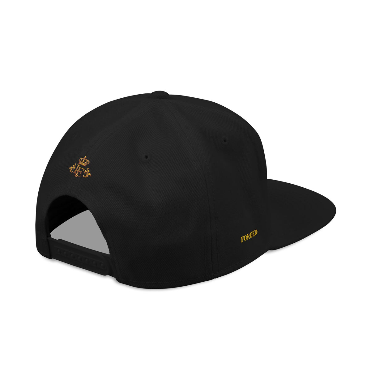Embroidered Lion Crest Snapback Hat