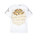 Men's Jersey — "The LORD is my light" Psalm 27:1 Christian Athletic Tee