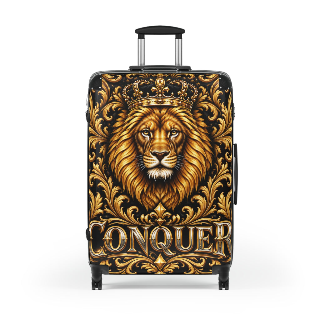 Jesus Strength Lion Christian Suitcase
