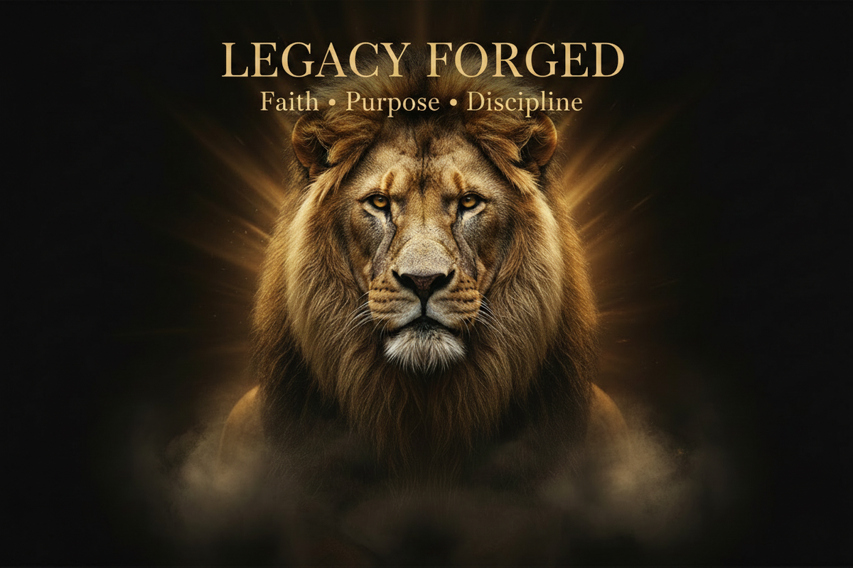 LEGACY FORGED Hero with Text