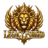 LEGACY FORGED logo with transparent background