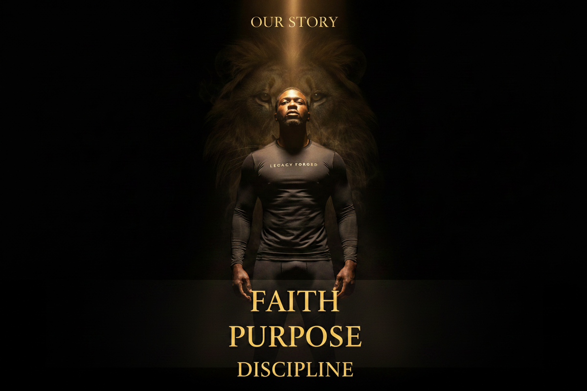 LEGACY FORGED Our Story - Bold Text