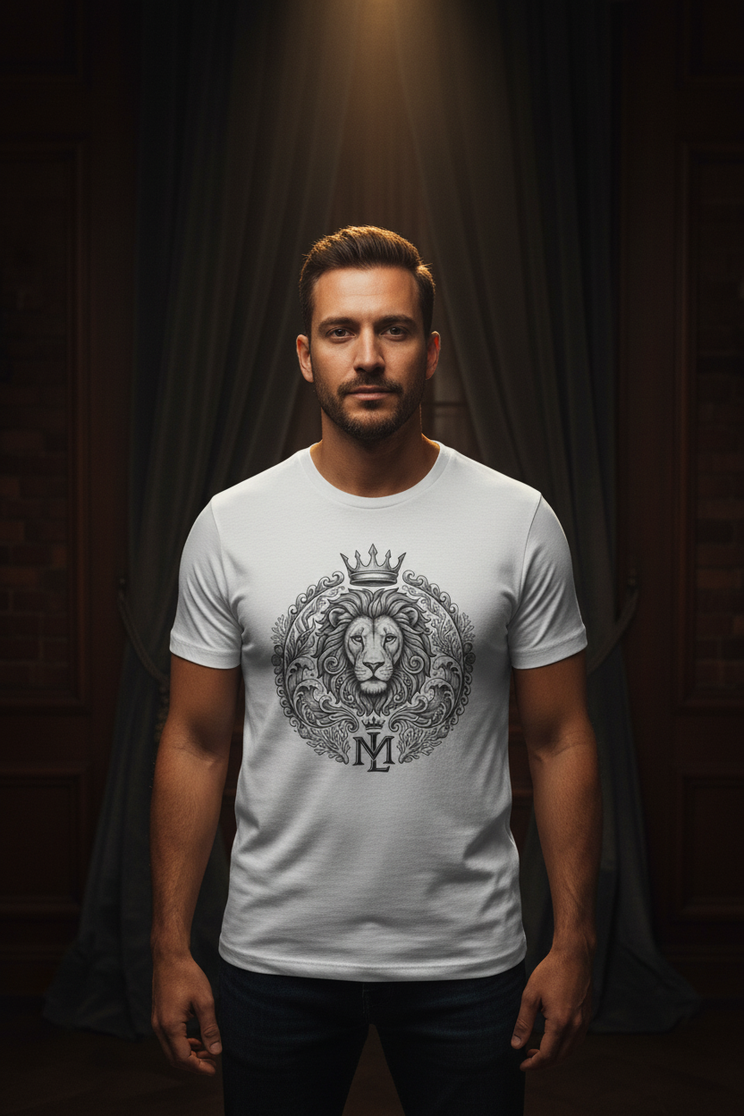 Lion Crest Tee Lifestyle